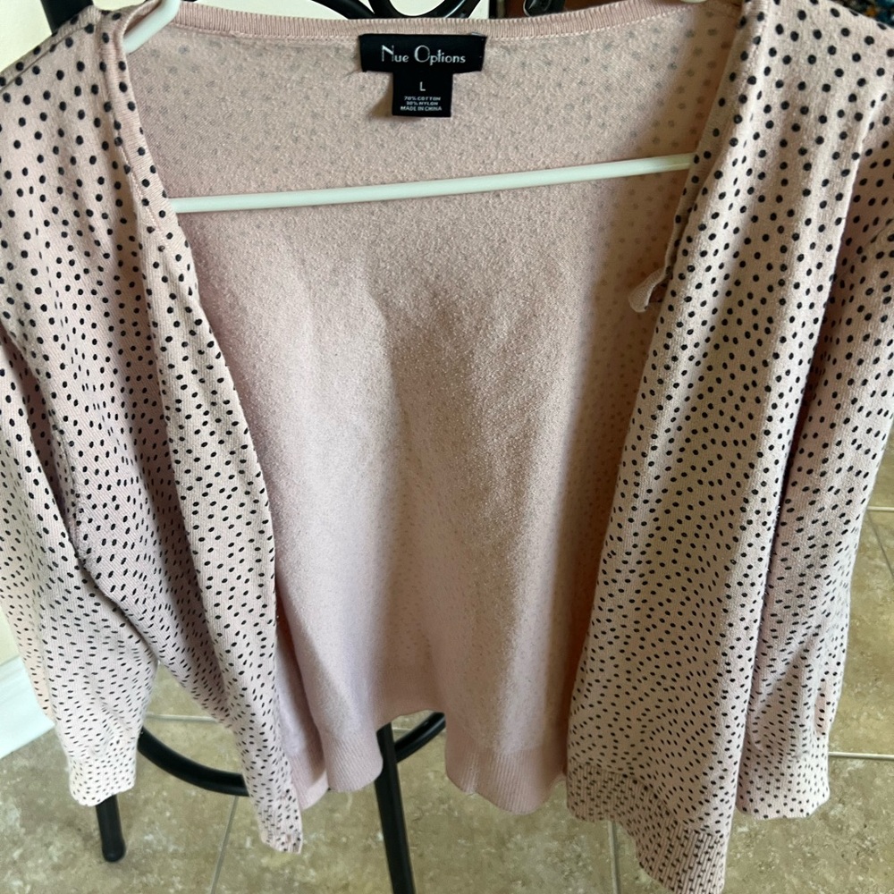 Nue Options Light Pink Knit Top